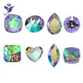 YANRUO Paradies Shine Shape Differed Crystal K9 Glass bal inestones Dam Strass fur s Beauty