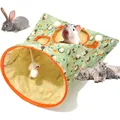 Sac de tunnel pour chat 3 couches papier hochet chaton perceuse pour petits animaux de