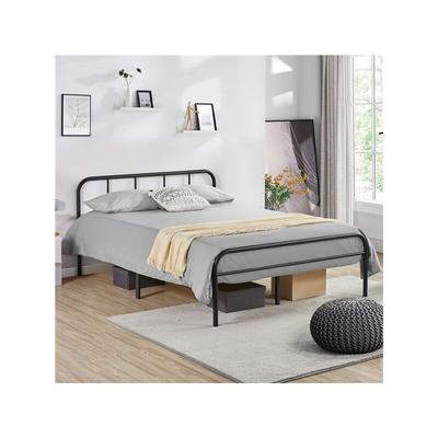 Yaheetech Metallbett mit Lattenrost Bettrahmen mit Kopfteil Doppelbett Gästebett Einzelbettgestell Image