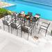 Patio Festival 8-Person Bar Height Dining Set with Cushions