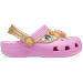 Crocs Taffy Pink Toddler Classic Disney Princess Lights Clog Shoes