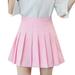 Viikei Summer Skirts for Women Skirts Clearance Sale Skirt Plus Size Fashion High Waist Pleated Mini Skirt Slim Waist Casual Tennis Skirt