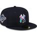 Men's New Era Navy York Yankees 1996 World Series Polar Lights 59FIFTY Fitted Hat