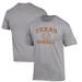 Men's Champion Gray Texas Longhorns Icon Baseball Powerblend T-Shirt
