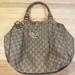 Gucci Bags | Gucci Gg Canvas Sukey Tote Bag In Bronze Glitter | Color: Brown/Tan | Size: Os