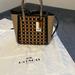 Coach Bags | Coach Rare Troupe Tote Nwt | Color: Black/Tan | Size: Os