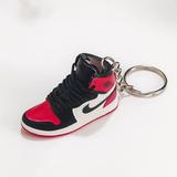 Nike Accessories | Mini Basketball Nike Air Jordan 3d Sneaker Keychain. | Color: Black/Red | Size: Os