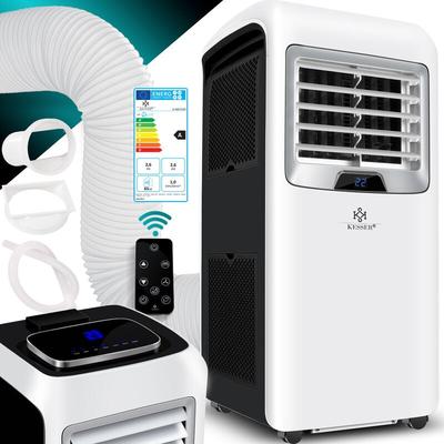 Klimaanlage Mobiles Klimagerät 4in1 kühlen, Luftentfeuchter, lüften, Ventilator - 12.000 BTU/h