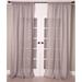 India's Heritage Pure Linen Solid Sheer Curtain - Single Curtain Panel