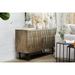 Aurelle Home Versilla Grey Modern Wood Sideboard