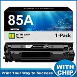 85A Toner P1102W Toner Cartridge: Replacement for HP 85A Toner for Pro P1102w MFP M1217nfw M1212nf P1102 Ink Printer CE285A 1 Black