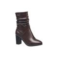 Women's Scrunch Bootie by French Connection in Brown (Size 7 1/2 M)