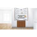 Bosch Benchmark 30" French Door Refrigerator 19.4 cu. ft. Refrigerator w/ Multi Air Flow in Gray | 84 H x 35.75 W x 24.75 D in | Wayfair B36IT905NP