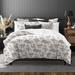 The Tailor's Bed Auclair 3 Piece Coverlet/Bedspread Set Polyester/Polyfill/Cotton in Gray | California King Coverlet + 2 King Shams | Wayfair