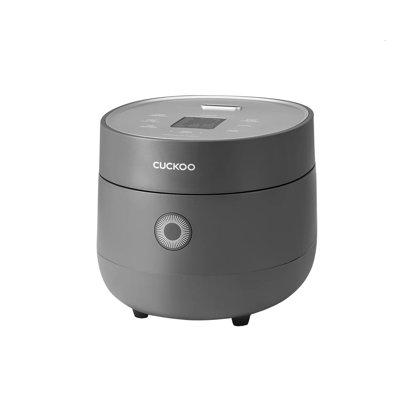 Cuckoo Electronics Micom Rice Cooker-White/6 Cup Stainless Steel | 10.2 H x 11.34 W x 14.9 D in | Wayfair CR-0675FG