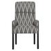 Fairfield Chair Libby Langdon Upholstered Arm Chair Upholstered in Green/Brown | 39 H x 23.75 W x 28.5 D in | Wayfair 6450-04_8789 30_Tobacco