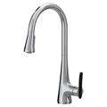 Moen Sinema Smart Faucet Touchless Pull-Down Sprayer Kitchen Faucet w/ Voice & Motion Control in Gray | 17.75 H x 9.31 D in | Wayfair S7235EV2C