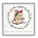 The Holiday Aisle® Warm Wishes & Candy Kisses Phrase by Livi Finn - Graphic Art on Wood in Brown/Green/Red | 12 H x 12 W x 1.5 D in | Wayfair