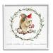 The Holiday Aisle® Warm Wishes & Candy Kisses Phrase by Livi Finn - Graphic Art on Wood in Brown/Green/Red | 17 H x 17 W x 1.5 D in | Wayfair