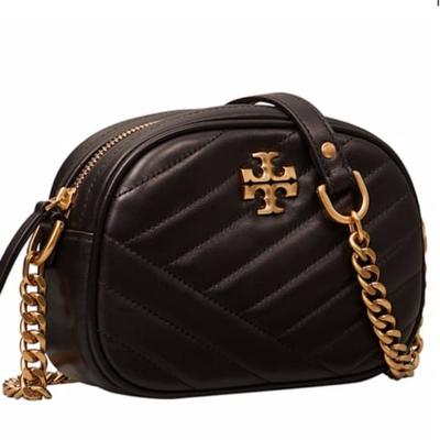 Tory Burch Bags | Kira Chevron Small Camera Bag | Color: Black | Size: H 5" L- 7.2 Depth 2.4"