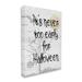 Stupell Industries Never Too Early Halloween Scene Canvas Wall Art By Lil' Rue Metal in Black/Gray | 40 H x 30 W x 1.5 D in | Wayfair