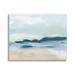 Stupell Industries Abstract Beach Coast Landscape Canvas Wall Art By June Erica Vess Metal in Blue/White | 30 H x 40 W x 1.5 D in | Wayfair