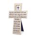 Trinx Henness Tabletop Cross Bless You Decorative Plaque in Black/Brown | 10 H x 6.5 W x 1 D in | Wayfair 2452C026127A447E8B10B388A0AD94BF