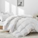 Puredown 100% Cotton 800 Fill Power European Goose Down Heavyweight Comforter Down/Goose Down in White | 90 H x 68 W x 2 D in | Wayfair