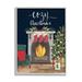 Stupell Industries Cozy Christmas Fireplace Mantle Framed Giclee Art By Katie Doucette Canvas in Blue/Gray/Green | 30 H x 24 W x 1.5 D in | Wayfair