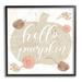 The Holiday Aisle® Hello Pumpkin Autumn Harvest by Lil' Rue - Graphic Art on Canvas in Brown/Pink | 24 H x 24 W x 1.5 D in | Wayfair