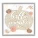 The Holiday Aisle® Hello Pumpkin Autumn Harvest by Lil' Rue - Graphic Art on Canvas in Brown/Pink | 24 H x 24 W x 1.5 D in | Wayfair