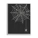 Stupell Industries Dangling Spider Web Insect Framed Giclee Art By Taylor Shannon Designs Canvas in Black/Gray | 20 H x 16 W x 1.5 D in | Wayfair