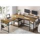 Latitude Run® L-Shape Desk w/ Hutch Wood/Metal in Black | 39 H x 59 W x 19.7 D in | Wayfair 65AD653767C34A1D92EA32A4BBF8FA0B