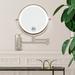 Latitude Run® Lighted Magnifying Wall Mirror Metal in Gray | 12 H x 16.8 W x 1 D in | Wayfair 95E4F78313C240DEA63B8EFD72EE72D6