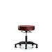 Inbox Zero Khodie Height Adjustable Lab Stool Metal/Fabric in Red/Brown | 22.5 H x 25 W x 17 D in | Wayfair A11E166C15484DAF93825A7FBD9814A6