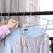 Rebrilliant Kwanna Metal Non-Slip Standard Hanger for Dress/Shirt/Sweater Metal in Gray | 7.2 H x 16.5 W x 0.12 D in | Wayfair
