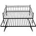 Red Barrel Studio® Full Steel Daybed w/ Trundle Metal | 36.6 H x 56.4 W x 79 D in | Wayfair 6BE762EBE7BC4473A0D95353FEBFE963