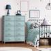 Sorbus kids Dresser w/ 10 Drawers - Storage Unit Organizer Chest For Clothes - Bedroom, Room, Nursery, & Closet, Pastel in Blue | Wayfair