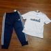 Adidas Matching Sets | Adidas Shirt & Joggers | Color: Blue/White | Size: 6b