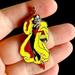 Disney Other | Disney Parks 101 Dalmatian Cruella Villain Pin 2008 | Color: Black/Yellow | Size: Os