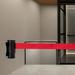 YXSUN Retractable Belt Rope Barriers in Red | 4 H x 5 W x 6 D in | Wayfair W1319