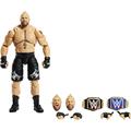 Ringside Brock Lesnar (w/ 2 Belts) - WWE Ultimate Edition 15 Toy Wrestling Action Figure (HKT42)