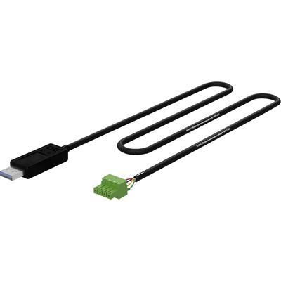 OFFGRIDTEC Solarladeregler "USB-Interface Kabel" Spannungsregler Plug and Play Connector schwarz (baumarkt)