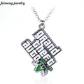 Collier pendentif Grand Theft Auto pour homme bijoux en émail JOGreen jeu classique colliers de