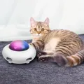 Smart Cat Teaser OVNI Colorable pour Animaux de Compagnie Attrape Jouets d'Entraînement