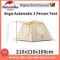 Natureifa-Tente de Camping Télescopique à Ouverture Rapide pour 3 Personnes avec Ventilation à Cinq