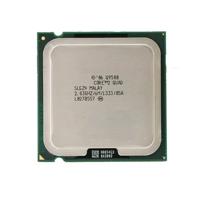 Processeur CPU Core 2 façades Q9500 2.8 GHz 6M 95W LGA 775 pour ordinateur de bureau