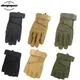 Gants militaires complets et demi-doigts pour airsoft gants de paintball non alds randonnée en