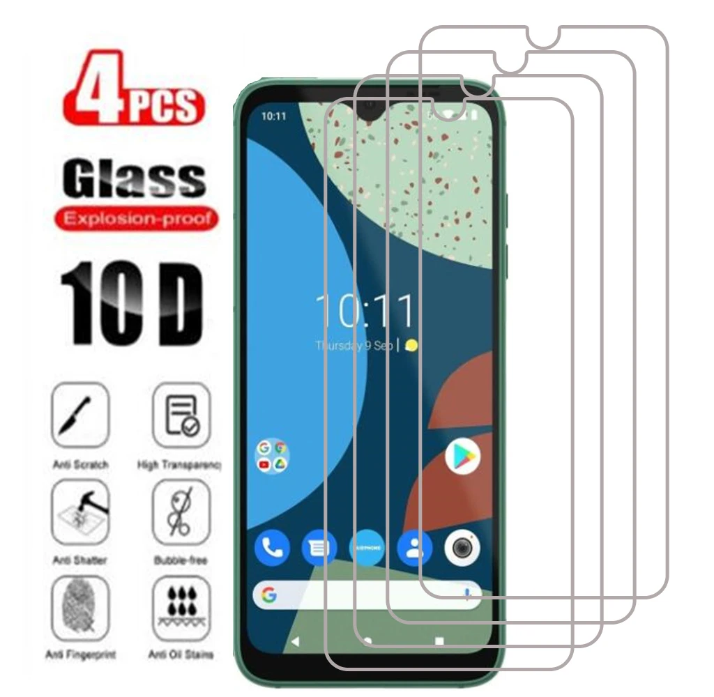 Film de protection en verre trempé pour smartphone, lot de 4 pièces, 3, 3 Plus
