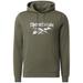 Reebok Men's Camo Fill Logo Hoodie (Size L) Hunter Green, Cotton